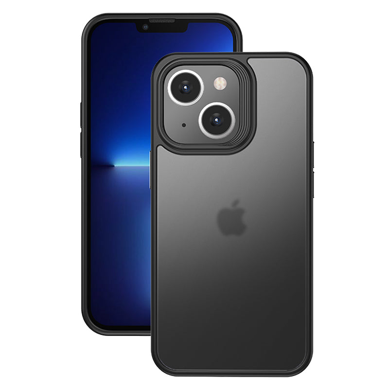 For iPhone 13 Translucent Matte Case PC TPU Drop Protection Phone Cover For iPhone 13 Translucent Matte Case PC TPU Drop Protection Phone Cover
